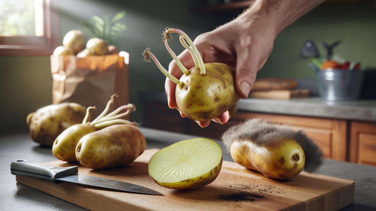 Achtung bei Kartoffeln: Wenn sie so aussehen, sollten Sie sie sofort entsorgen