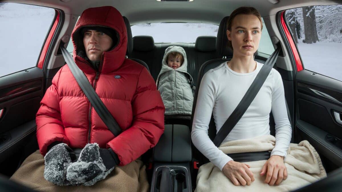 ADAC warnt: fährst du mit Winterjacke Auto, riskierst du innere Verletzungen – vermeide 3 fehler