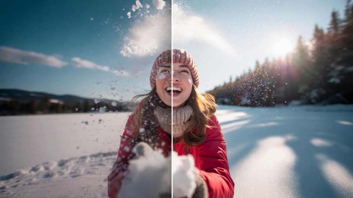 Deine Schneefotos wirken grau? mit diesem simplen trick holst du strahlendes weiß zurück – heute