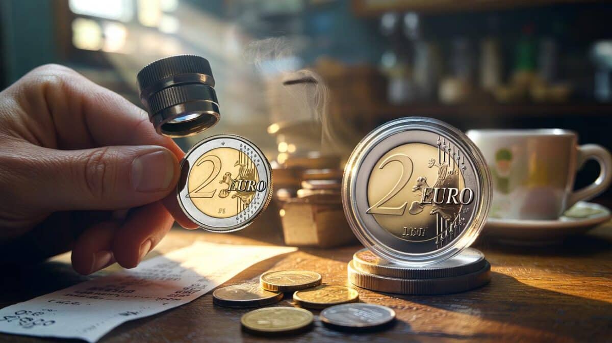 Die 2-Euro-Münze, die eigentlich 3.000 Euro wert sein kann