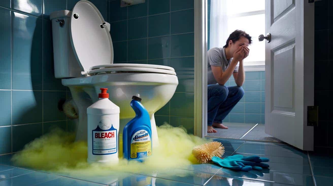 Giftige Dämpfe: Mischen Sie niemals Bleichmittel mit diesem Reiniger