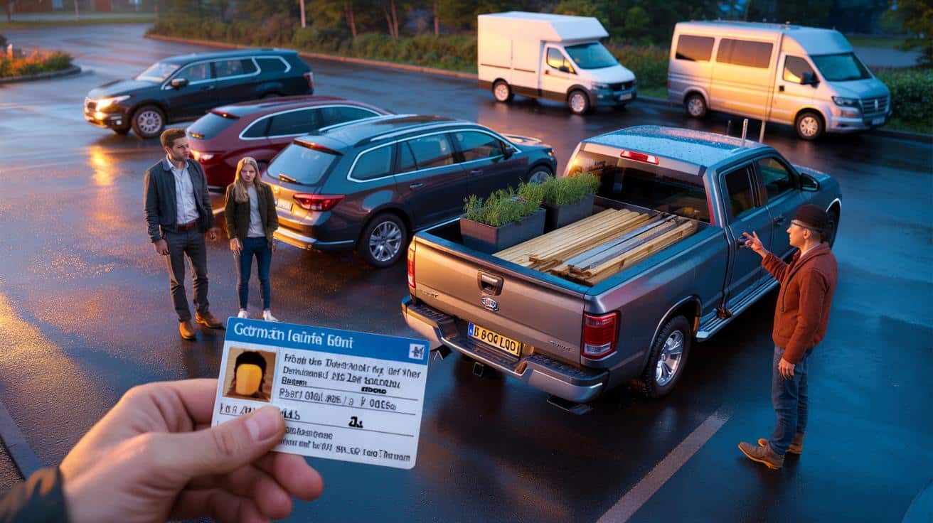 Haben Sie diesen Buchstaben auf dem Führerschein? Dann dürfen Sie keine großen Autos fahren