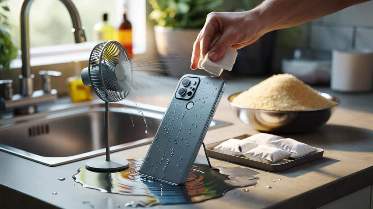 Handy nass geworden? Warum Reis absolut nichts bringt und was wirklich hilft