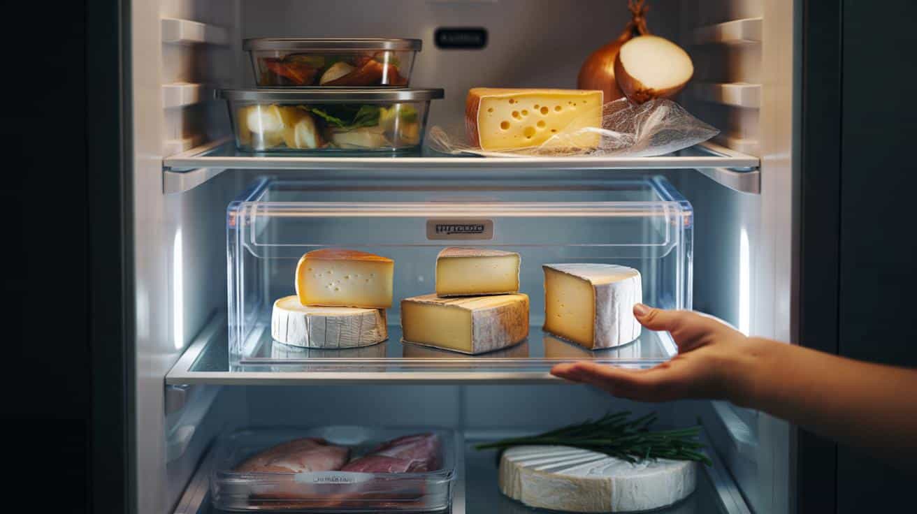 Kühlschrank richtig einräumen: Das oberste Fach ist nicht für Käse gedacht