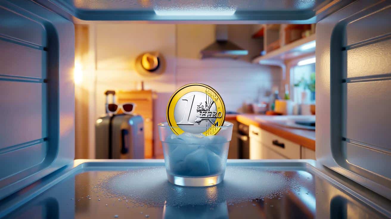 Legen Sie eine Münze ins Gefrierfach, bevor Sie in den Urlaub fahren – der Grund ist genial