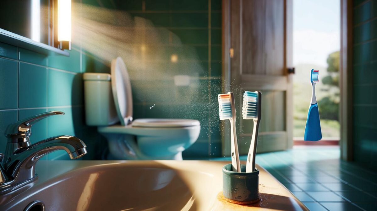 Niemals im Bad: Warum Sie Ihre Zahnbürste dort nicht aufbewahren sollten