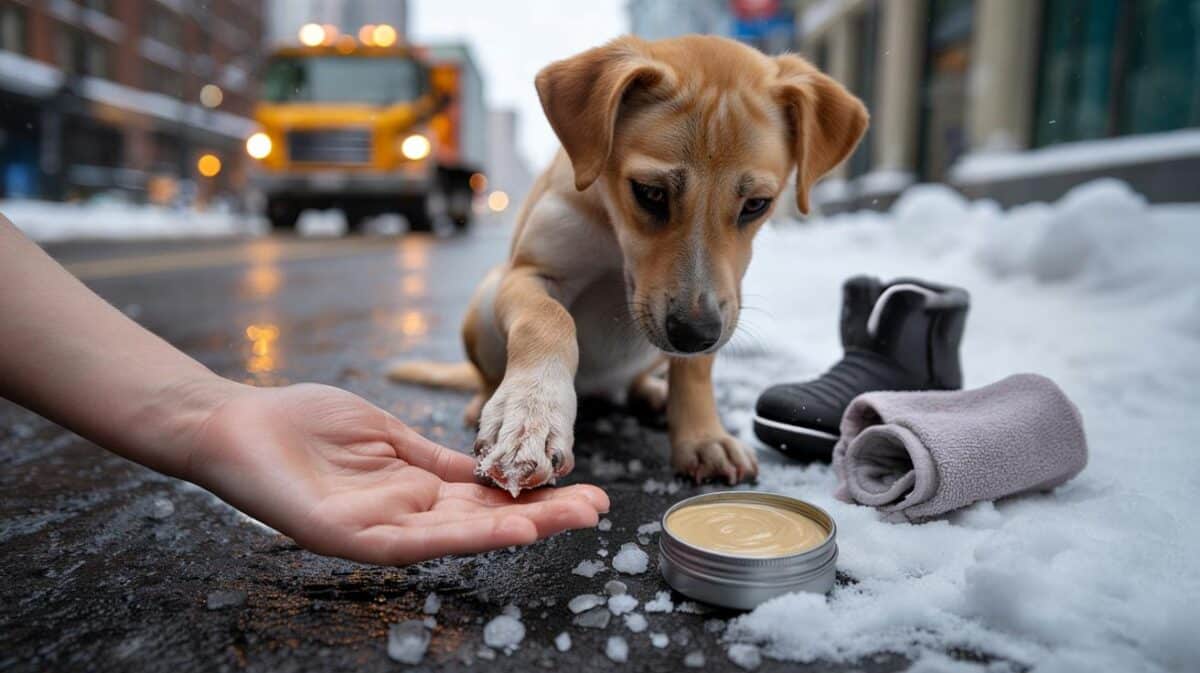 Qual für den Hund: Warum Streusalz die Pfoten verätzt (und was wirklich schützt)
