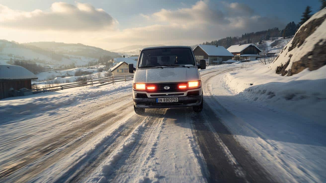 Rutschpartie bergab: Warum die Bremse auf Schnee jetzt Ihr größter Feind ist