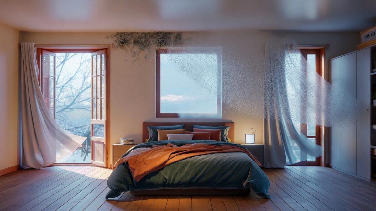Schimmel im Schlafzimmer vermeiden: Die 3-mal-am-Tag-Regel beim Lüften