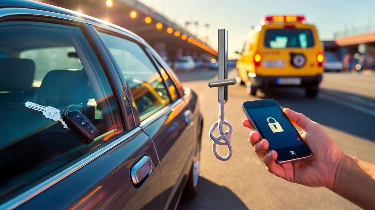 Schlüssel im Auto eingeschlossen? Dieser Trick mit einem Schnürsenkel kann helfen