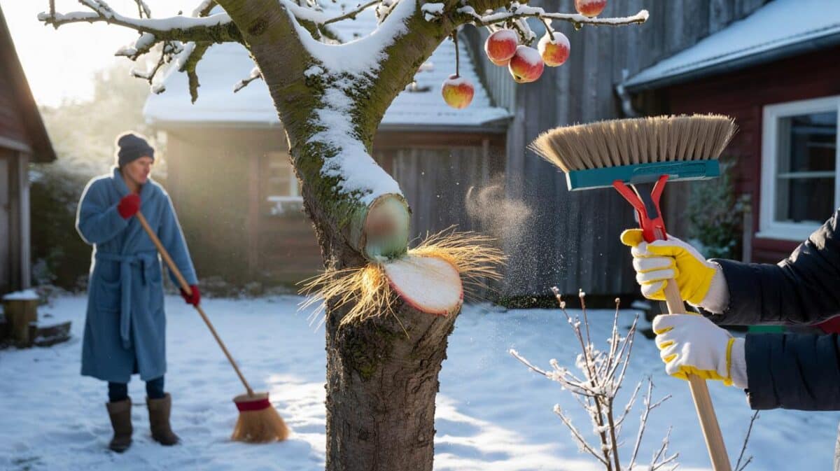 Schwere Schneelast: Warum Schütteln Ihre Bäume eher zerbricht als rettet