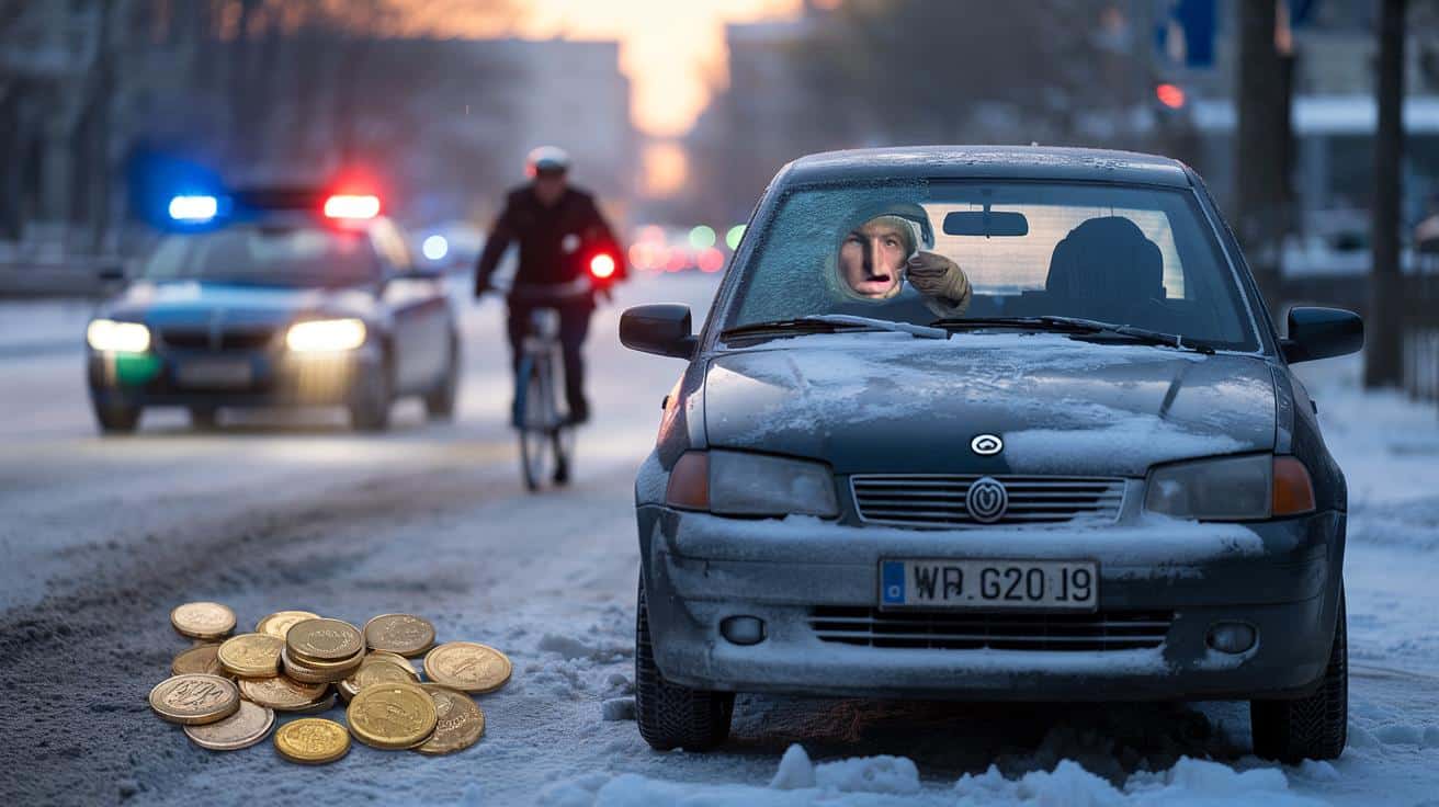 Vereiste scheibe, nur ein guckloch: was sie heute riskieren und wie schnell das bußgeld explodiert
