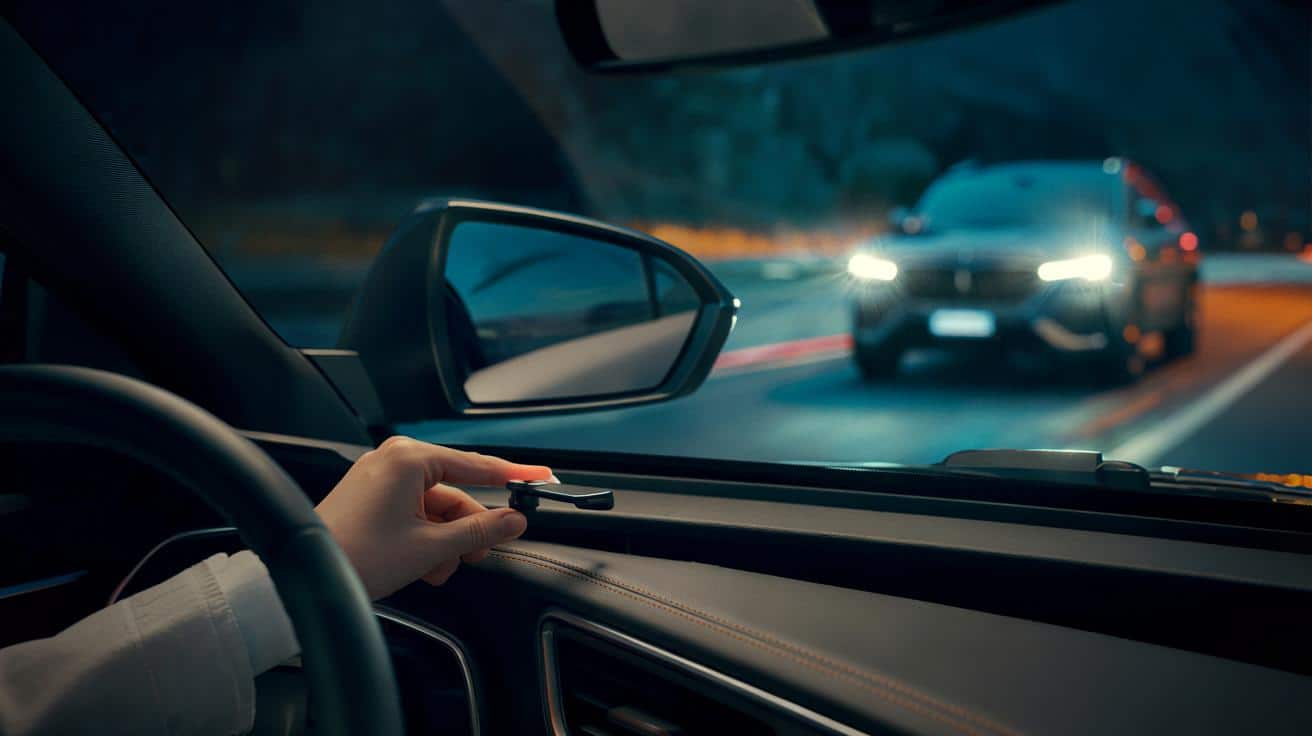 Versteckter Hebel im Rückspiegel: Fast niemand nutzt diese lebensrettende Funktion