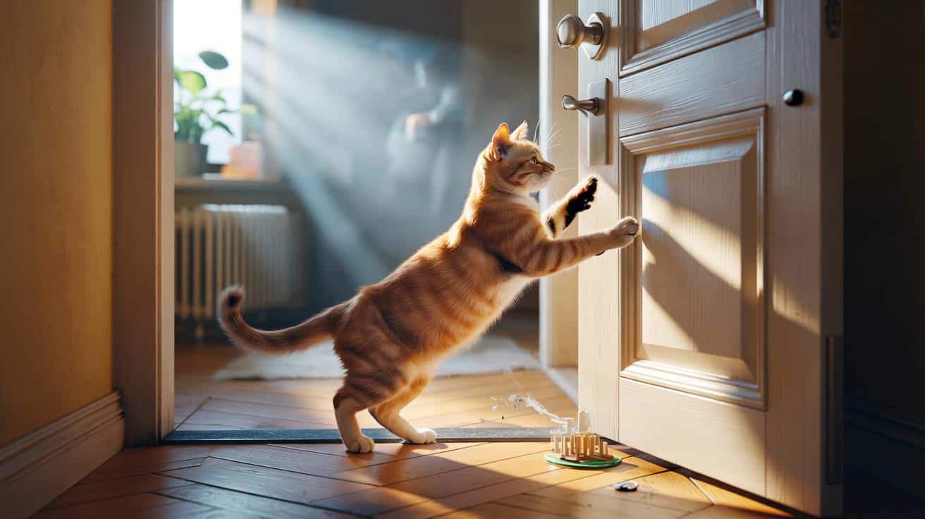 Warum Katzen es hassen, wenn Türen geschlossen sind