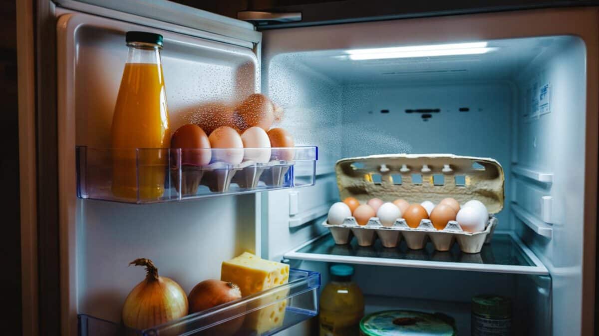 Warum Sie Eier niemals in der Kühlschranktür lagern sollten