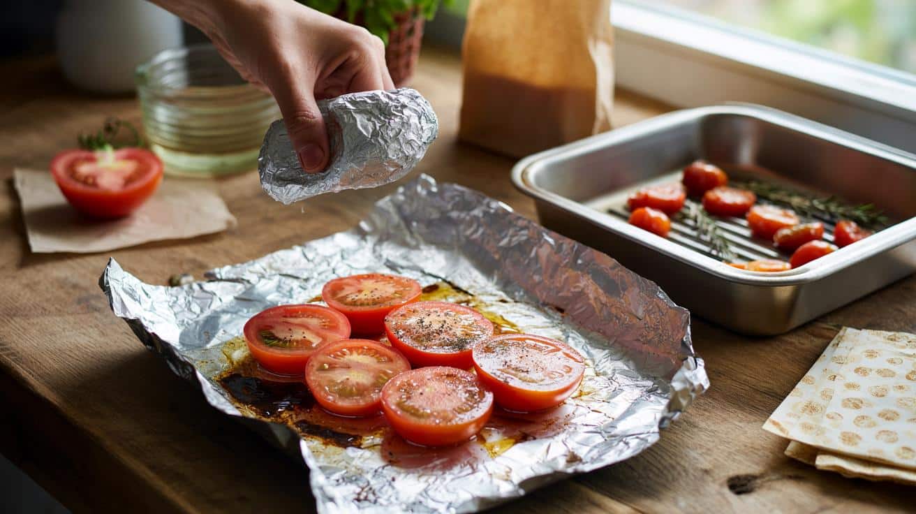Warum Sie Tomaten niemals in Alufolie einwickeln dürfen