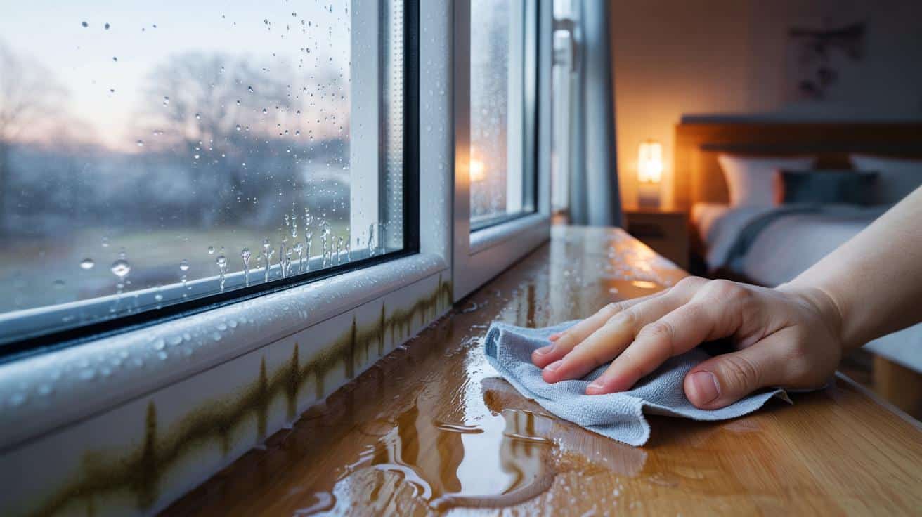 Wasser am Fensterrahmen? Warum Sie jetzt ein akutes Schimmel-Problem haben
