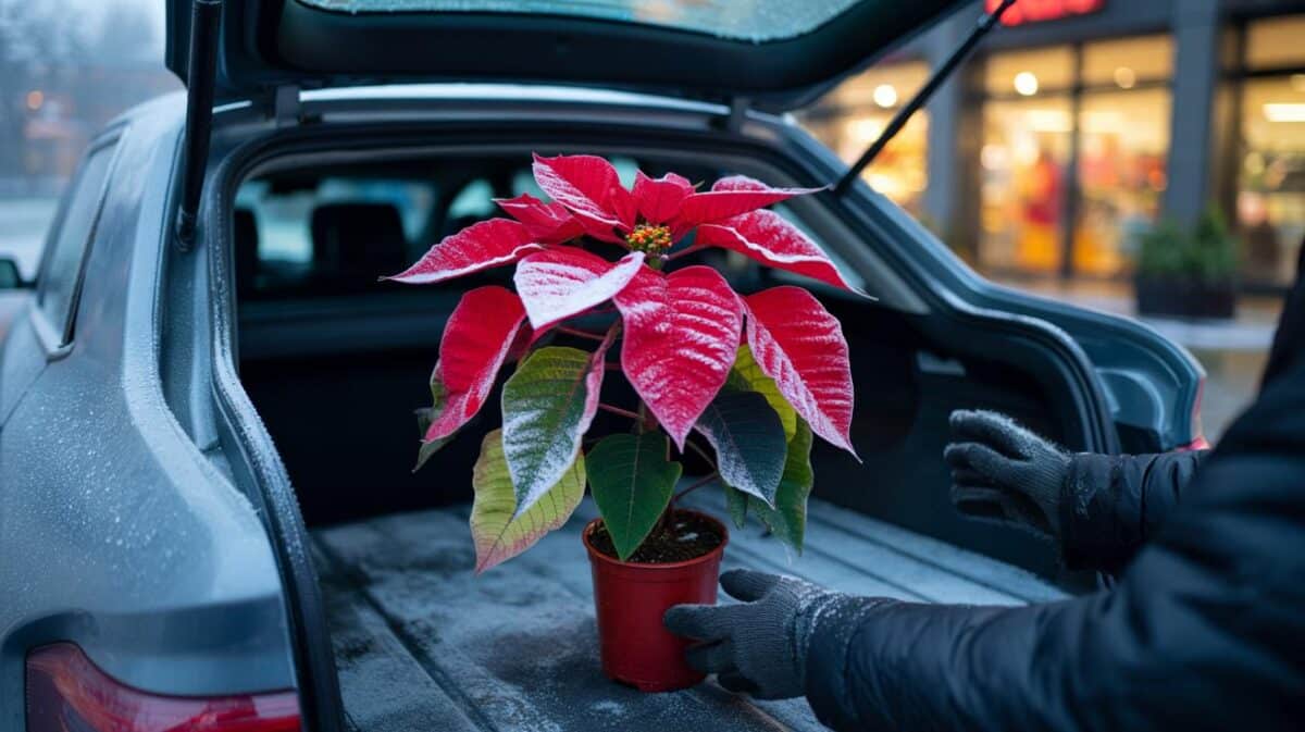 Weihnachtsstern schon beim heimweg tot? Der eine transportfehler, den fast alle von uns machen